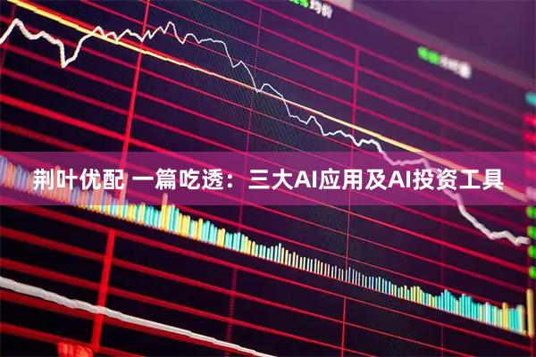 荆叶优配 一篇吃透：三大AI应用及AI投资工具