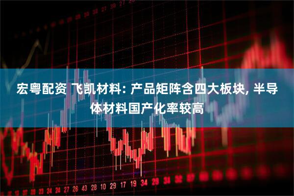 宏粤配资 飞凯材料: 产品矩阵含四大板块, 半导体材料国产化率较高