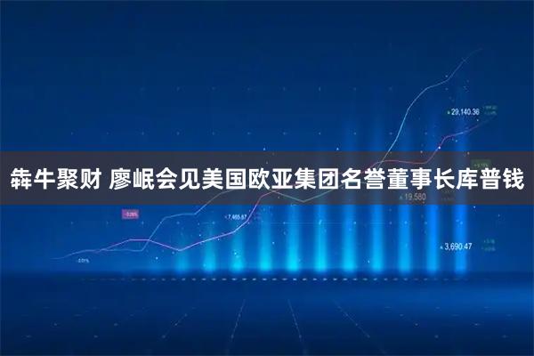 犇牛聚财 廖岷会见美国欧亚集团名誉董事长库普钱